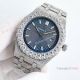 Luxury Copy Audemars Piguet R.O. Diamond Pave Auto watch 15500st Blue Dial (3)_th.jpg